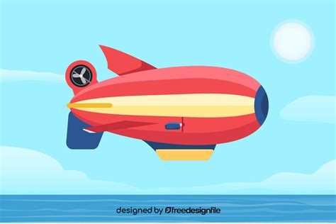 Airship vector free download