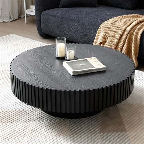 black wood coffe table