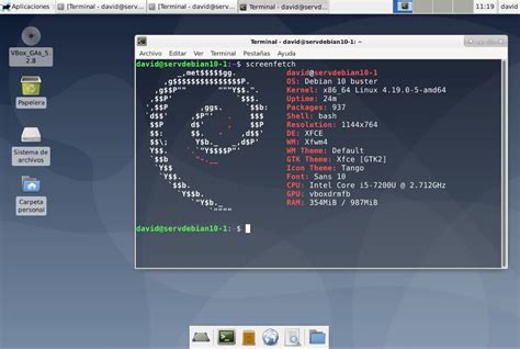 Instalar El Escritorio XFCE En Debian 10 Ochobitshacenunbyte