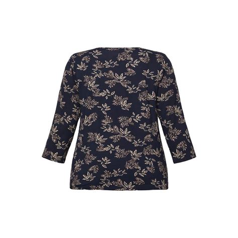 Lillian Viskose Bluse Blomster Modenmote