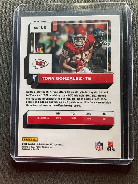 2022 Donruss Optic Premium Box Set Exclusive Wave Prizm 300 Tony