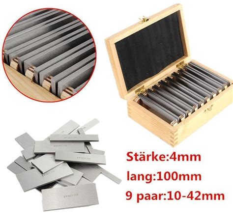 18x Parallelunterlagen 4x 10 42 X100 Mm Kaufen Auf Ricardo