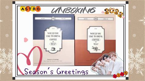 Unboxing Astro Season S Greetings Youtube