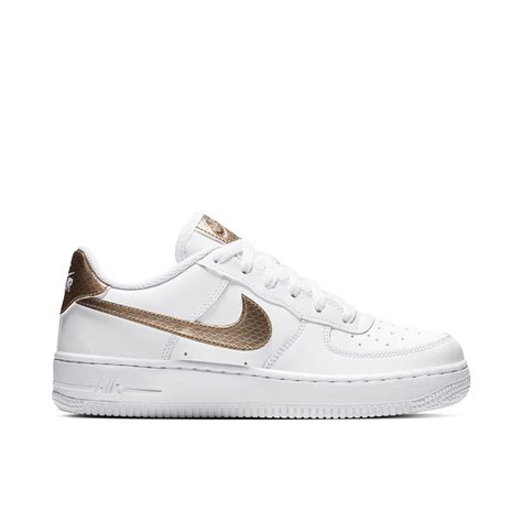 Nike Air Force 1 Low White Gold GS | AV5047-100 | Laced