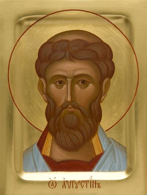 St Augustine Of Hippo Icon Augustine Of Hippo Paint Icon Orthodox Icons