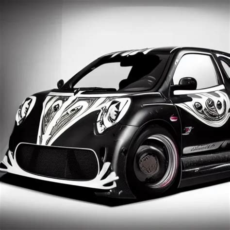 A Pagani Twingo Designed By H R Giger Stable Diffusion Openart