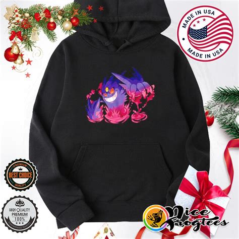 Gengar Pokemon Mega Evolution Shirt Hoodie Sweatshirt And Tank Top