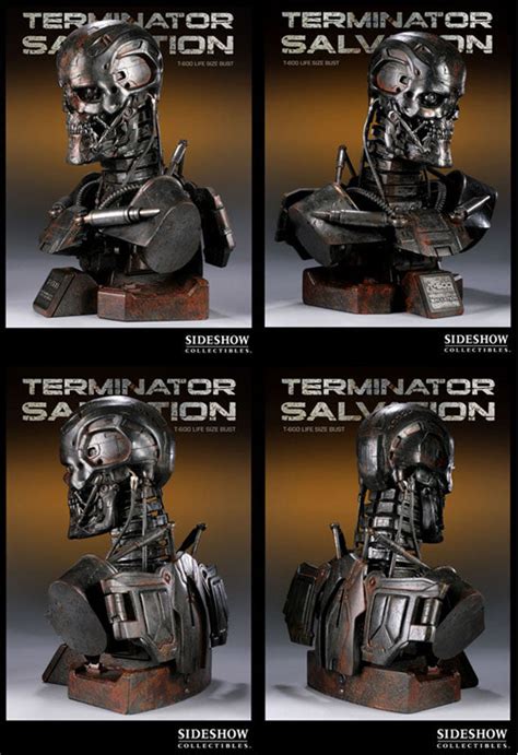 Terminator Salvation - Life-size Bust T-600 - Solaris Japan