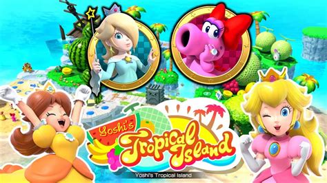 Mario Party Superstars Yoshi S Tropical Island Gameplay Birdo Vs