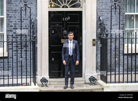 London Uk Th Oct New British Prime Minister Rishi Sunak Seen