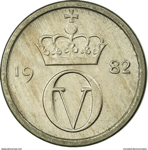 Norwegen Monnaie Norv Ge Olav V Re Ttb Copper Nickel