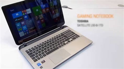 Gaming Notebook Toshiba Satellite L B Td Hands On Test Deutsch