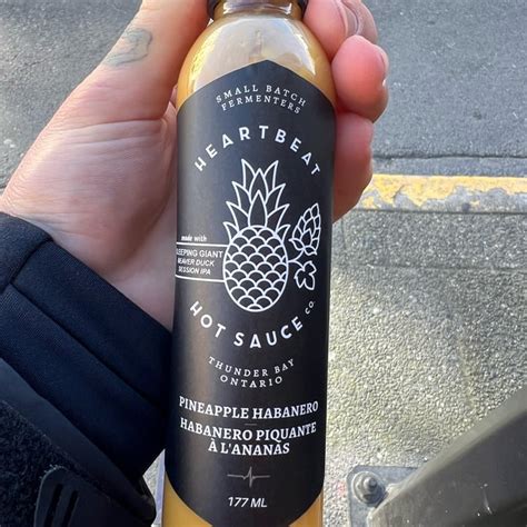 Heartbeat Hot Sauce Pineapple Habanero Review Abillion