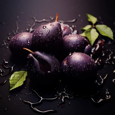 Premium Photo Kala Namak Black Salt Plum