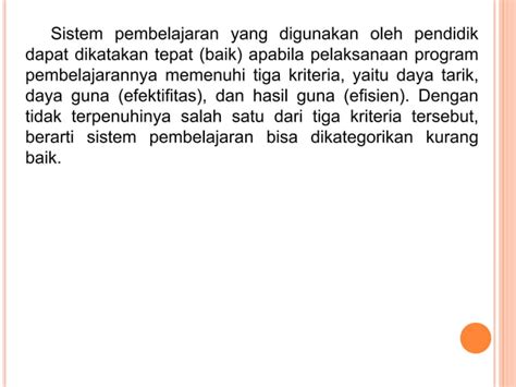 Kelompok Komunikasi Dan Sistem Pembelajaran Pai Ppt