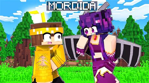 ALEX MONTE Foi MORDIDO Pela GAROTA ENDER DRAGON No Minecraft YouTube