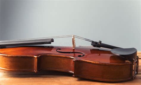 Classical Violin On Wooden Table Stock Photo Image Of Antique Viola