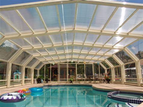 Connecticut Glass Pool Enclosure Manufactured by Roll-A-CoverAmerica's ...