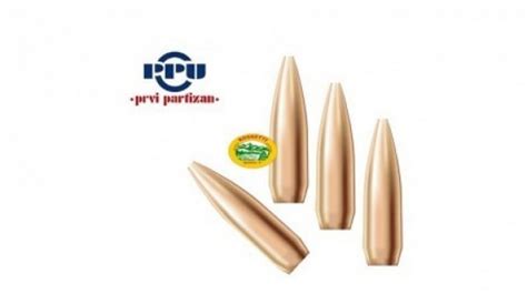 PRVI PARTIZAN Palle Cal 30 FMJ BT 174gr 50pz B345 RICARICA