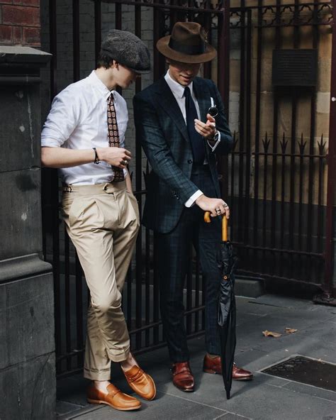 Old School Menswear Vibes Here With Theyounggent Like The Mood Of It