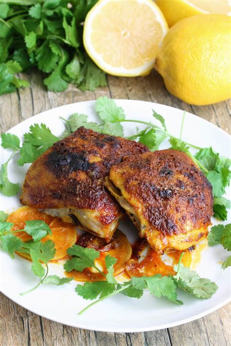 Moroccan Chicken THighs