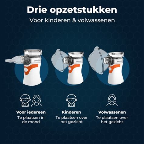 Fave Aerosoltoestel Inhalator Voor Kinderen Baby Volwassenen