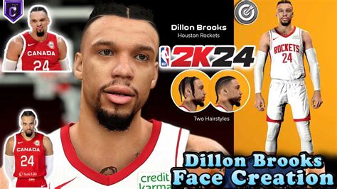 Dillon Brooks Face Creation In 2K24 BEST Dillon Brooks Face Creation