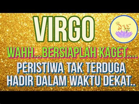 Zodiak Virgo Siap Siap Kaget Kejadian Yang Hadir Ini Diluar Dugaan