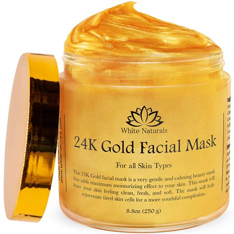 24k Gold Facial Mask Perfect T For Women Rejuvenating Anti Aging Face Mask For Flawless