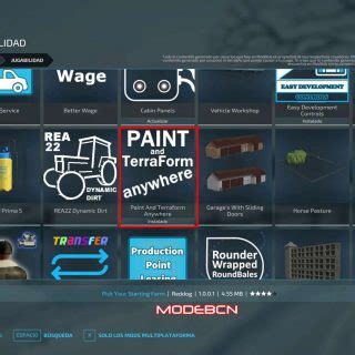 Berall Malen Und Terraformieren Espanol V Fs Mod Fs Mod