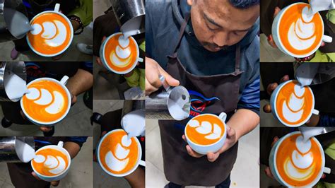 TULIP LATTE ART PRACTICE LATTE ART TRAINING FOR DUBAI BARISTA HOW