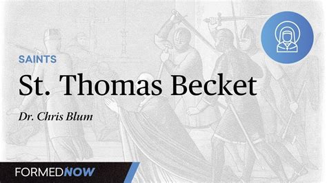 Saint Thomas Becket | Catholic Saints - All Episodes - Formed