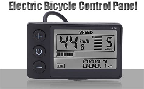 Elektrisches Fahrrad Lcd Display Meter Fahrradtacho V V V S