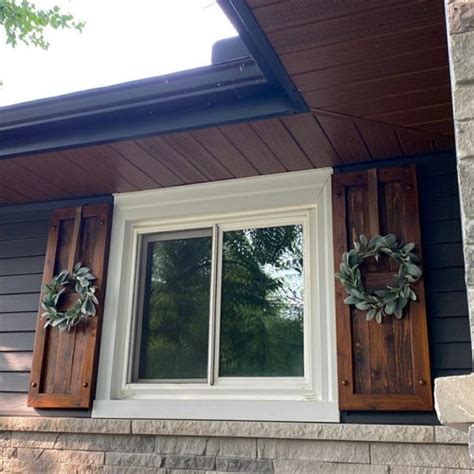 Rustic Farmhouse Cedar Shutters Etsy