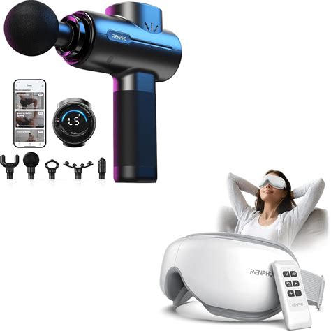 Amazon RENPHO Active Massage Gun With Bluetooth Eyeris 1 Eye