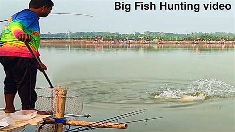 Fishing Video By Big Catla Fish Hook The Hunting Video In Big Fish