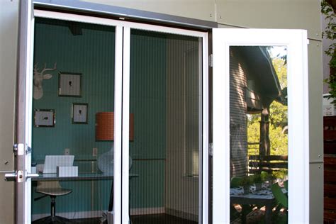 Double Door Retractable Screen Retractable Screens Shutter Doors Screen Door Patio Doors