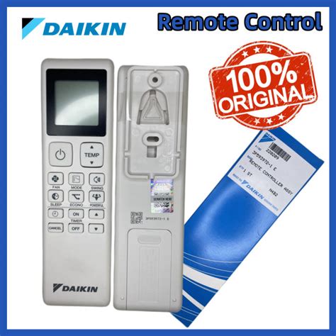 Daikin Inverter Ftkf Remote Control Genuine Original Daikin