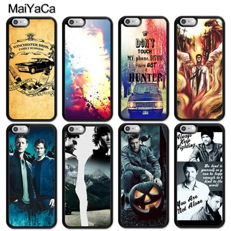 Buy Maiyaca Supernatural Sam Dean Castiel Winchester Tv Show Soft Tpu Phone