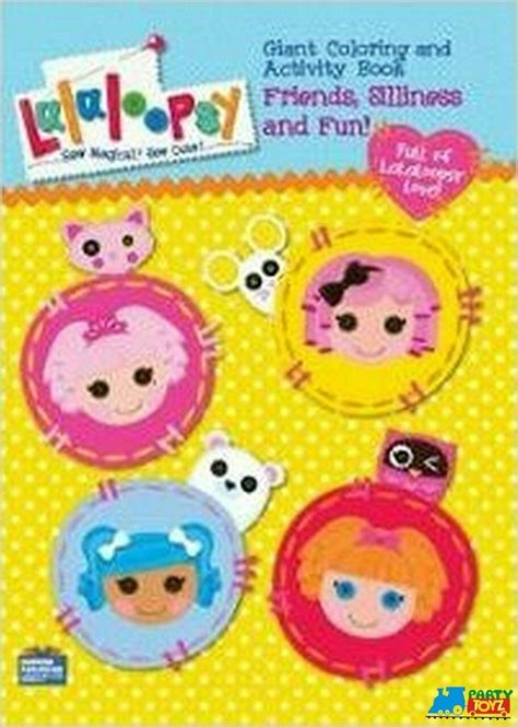 Lalaloopsy Jumbo 64 Pg Coloring And Activity Book Yellow