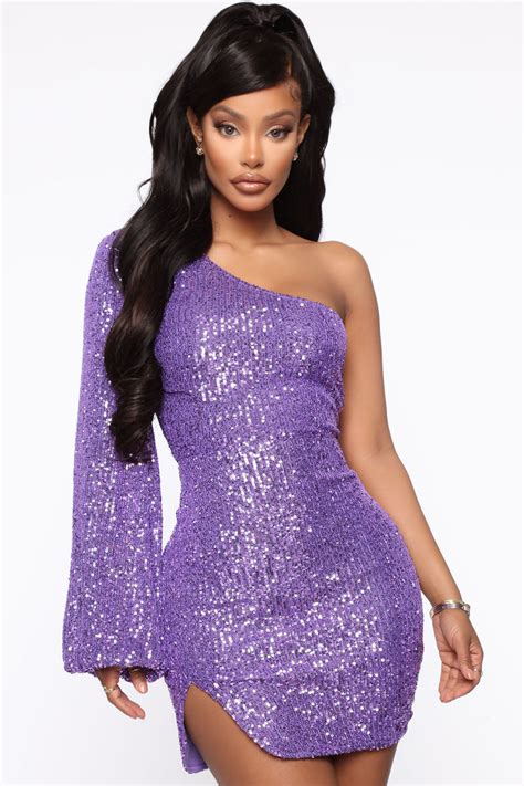 Down To Love Sequin Mini Dress Purple Fashion Nova Dresses Fashion Nova