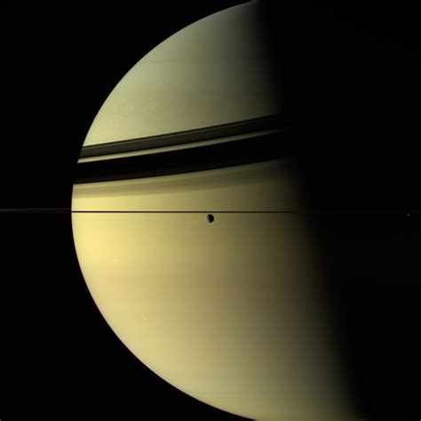 Rhea And Saturn July Nasa Jpl Caltech Ssi Ciclop Flickr