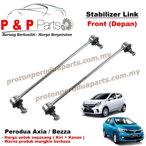 Front Absorber Stabilizer Suspension Link Depan Perodua Axia Bezza