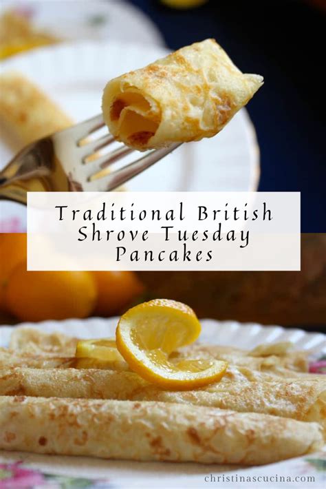 Traditional British Shrove Tuesday Pancakes Shrove Tuesday Pancakes