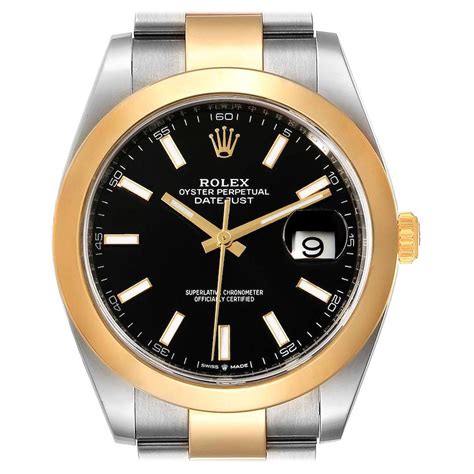 Rolex Datejust Steel Yellow Gold Wimbledon Dial Mens Watch