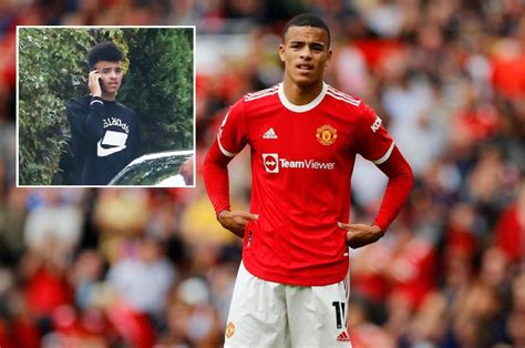 Mason Greenwood Spotted Outside Parents House