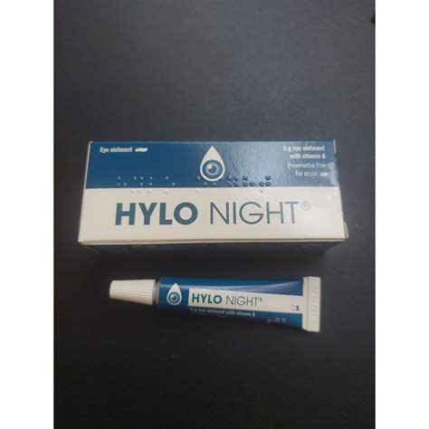 德國海露 Hylo NIGHT Eye Ointment with vitamin A cream 維他命A乾眼用眼膏 5g NANA