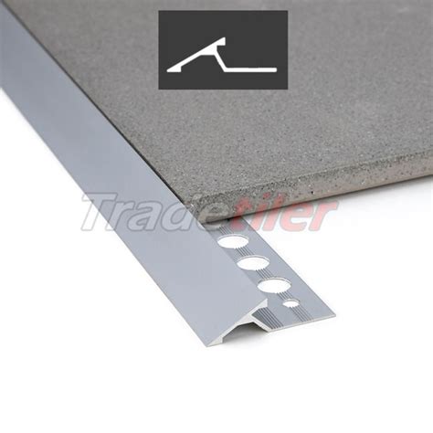 Genesis Aluminium Transition Ramp Trim 0 10mm Silver