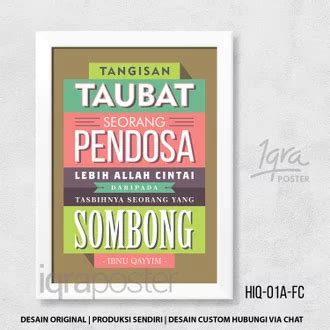 Jual Produk Poster Bingkai Motivasi Islami Pigura Termurah Dan