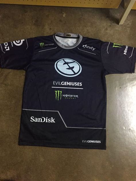 Evil Geniuses 2018 Jersey Gaming Dota 2 Men S Fashion Tops Sets